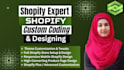 design and set up a professional shopify store