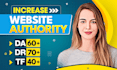 increase domain rating ahrefs dr domain authority moz da tf