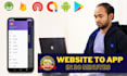 convert website to android app in 30 minutes