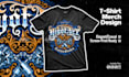 design tshirt and merch illustration for clothing brands