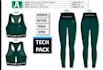 design fashion tech pack and technical flat sketch