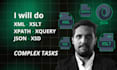fix, convert or create XML xsl xslt, xsd, HTML, PDF, xpath, xquery, json files