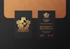 do foil print luxury business card designs