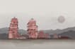 create architecture  collage in photoshop
