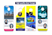 design door hanger ,flyer and postcard