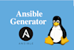 create ansible playbook on your needs