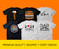 awesome typography t shirt design within 3 hour