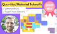 do material takeoff by planswift