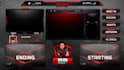 design animated twitch overlay and stream package