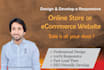 design and develop your ecommerce online store