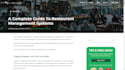 develop a custom management system