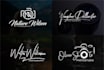 design photography watermark or signature logo