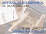 write top quality articles in spanish