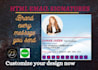 design smart clickable HTML email signature