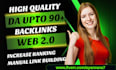 make high authority web 2 0 backlinks for tier linking