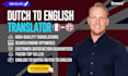 translate any document from dutch to english and vice versa