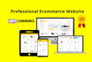 create fast website design, woocommerce site, wordpress blog