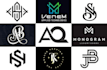 design a urban streetwear, monogram and minimalist logo