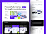 design web landing page UI UX