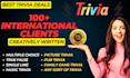 write trivia quiz or questions on any topic