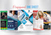 design one sheet, sale flyer, media kit, artist press kit, epk in 5hrs
