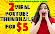design viral youtube thumbnail