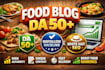 do guest post on food blog