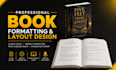do book formatting and layout design for KDP