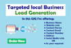 do targeted local business lead generation