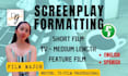 do a professional formatting to your script with final draft