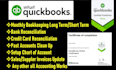 do quickbooks monthly bookkeeping service