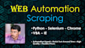 do ethical web scraping, python scraper, selenium, chrome automation