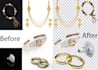 do jewelry retouch and background remove