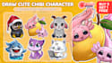 draw cute chibi character
