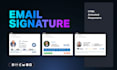 design responsive email signature or email footer in 24 hours