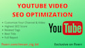 optimize your youtube channel video SEO