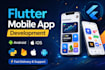 create a scalable flutter mobile app with clean UI and backend integration