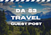 guest post on a da 57 travel website