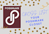 cross list on poshmark, ebay, shopify, tradsey