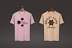 design professional custom t shirts design typhography modern prints icons