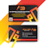create 3 different business card design within 3 hours