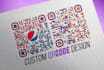 design a custom qr code with your logo
