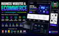 build a business website ecommerce store or cms