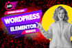 be your expert for elementor website or wordpess website