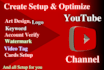 create, setup and optimize your youtube chanal