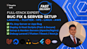 fix laravel, flutter, or server bugs fast or deploy scripts