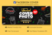 create a professional facebook cover photo