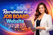 build a job board website, recruitment website, staffing agency website