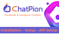 help setup and approve facebook app permissions for chatpion