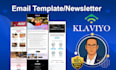 design klaviyo email template, klaviyo email flows